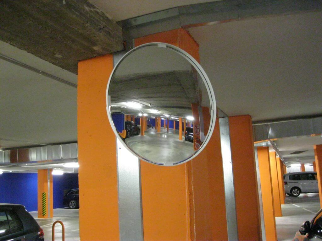 espejo parabolico interior de garaje