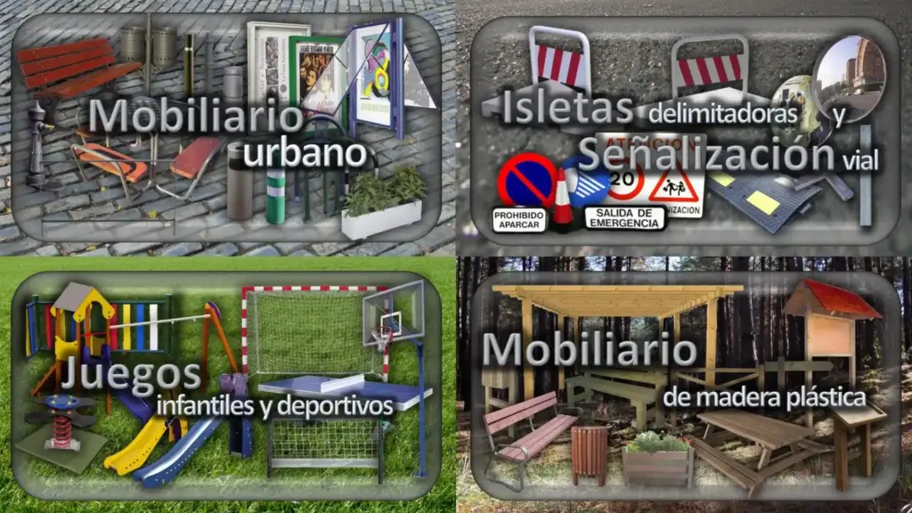 secciones de productos