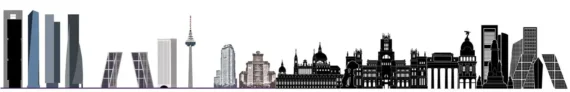 skyline de madrid