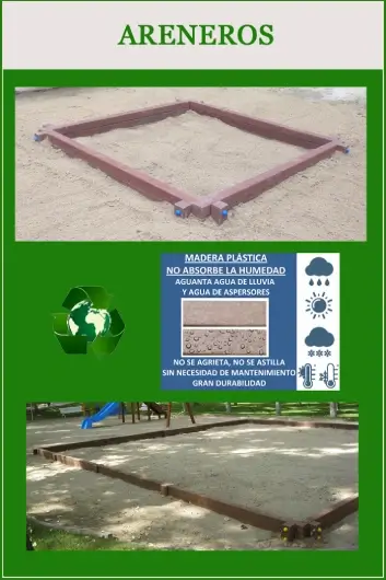 areneros infantiles