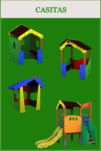 Casitas refugio infantiles
