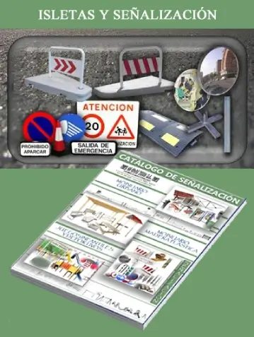 catálogo de señalización vial