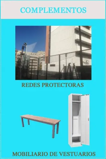 Elementos complementarios de juegos deportivos