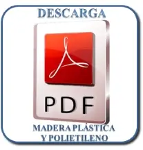 Descarga de papeleras de madera plástica y de polietileno