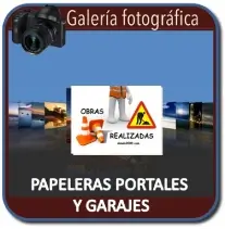 Fotografías de papeleras de portales y garajes