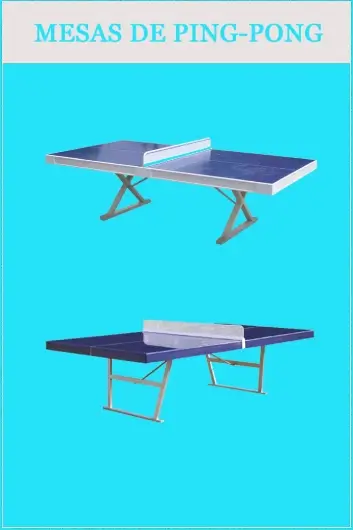 Mesas de ping pong
