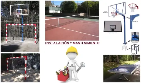 Servicios y elementos de juegos deportivos