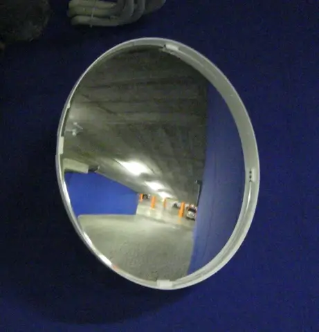 espejo vial de interior de garaje