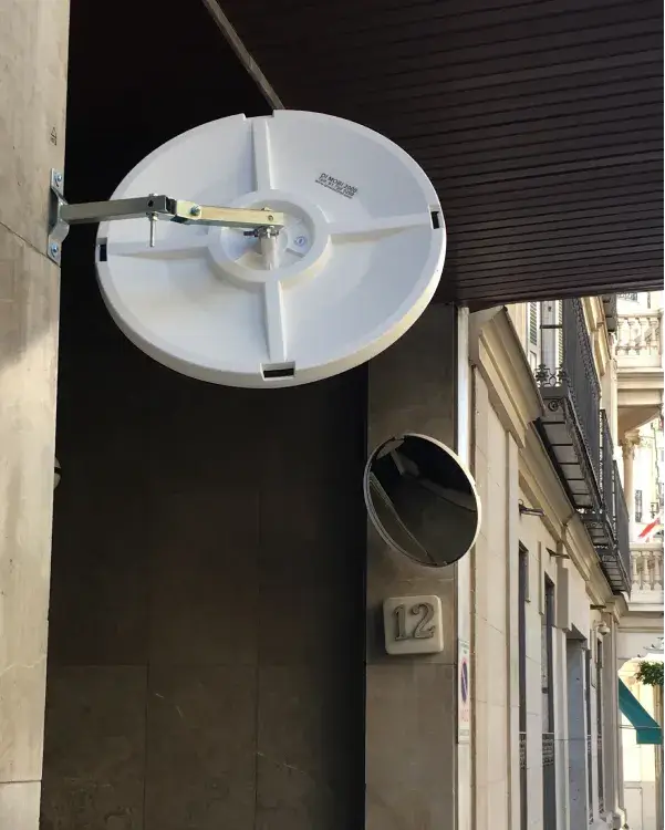 Espejos salida de garaje