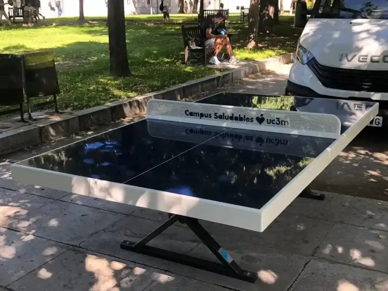 Mesas de tenis Campus de Leganés UC3M