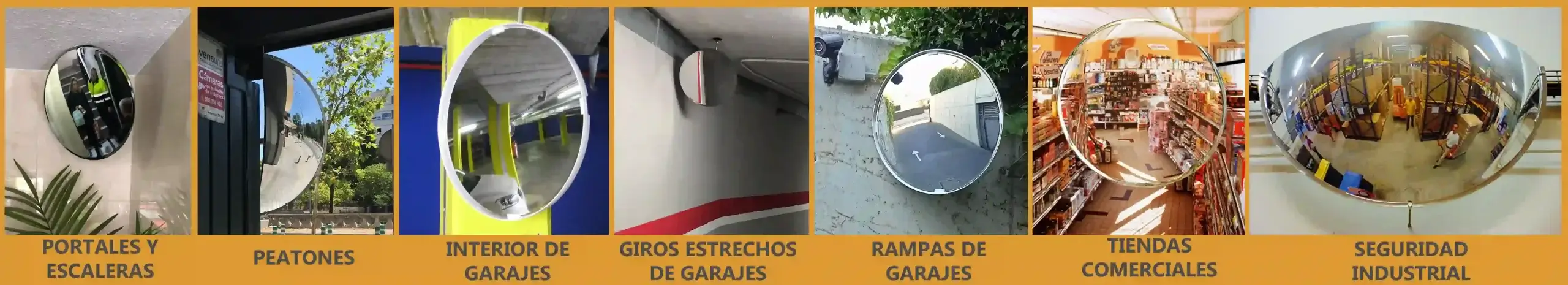 tipos de espejos