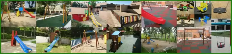 Sección de juegos infantiles