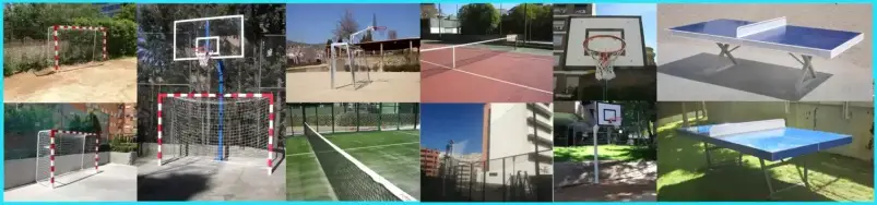Sección de juegos deportivos